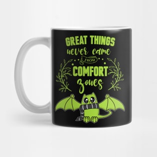 Great Things Comfort Zone Cute Cat Mug